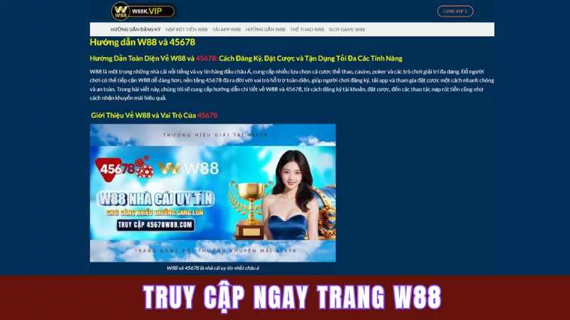 w88 thương hiệu 45678